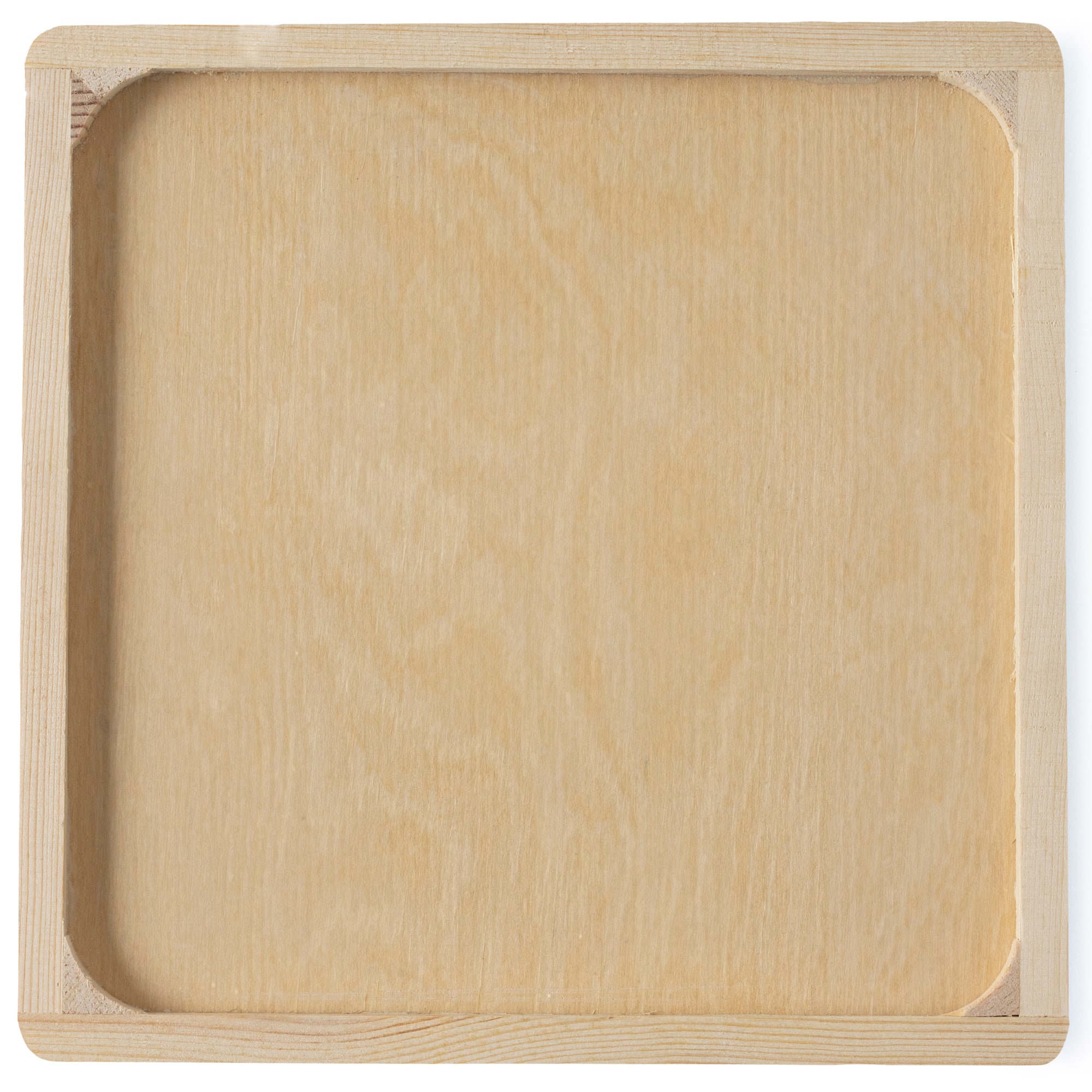 12 Pack: 8.75" Square Mosaic Wood Plaque by Make Market®